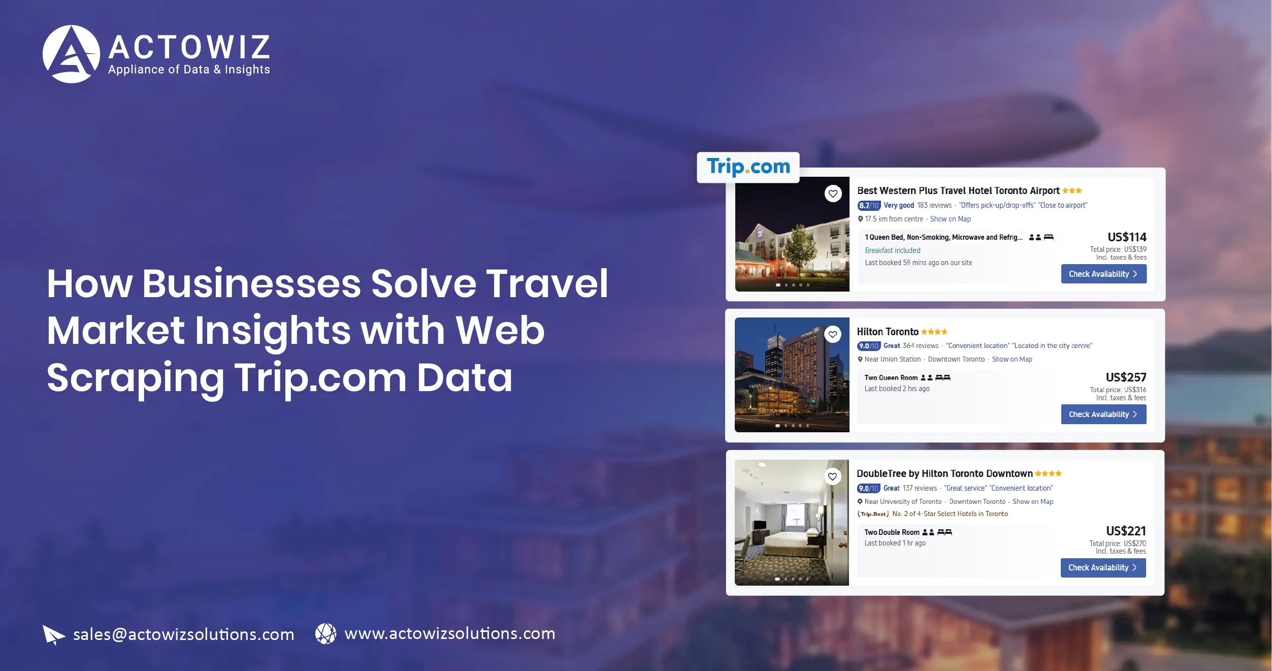 Solve Travel Market Insights with Web Scraping Trip.com Data